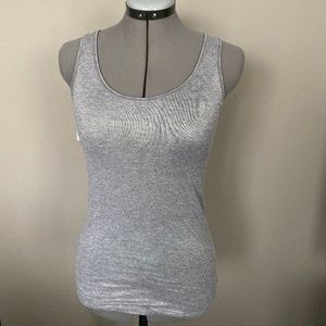 American Eagle Grey Sparkle Tank